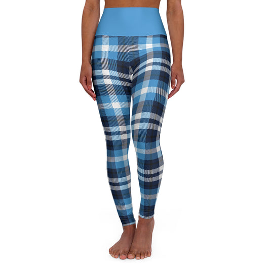 Heel to the YES! - Plaid High Waisted Leggings
