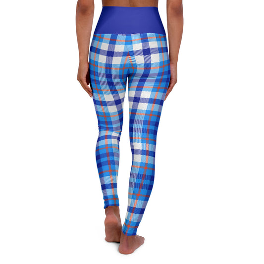 Gator Chomp - Plaid High Waisted Leggings