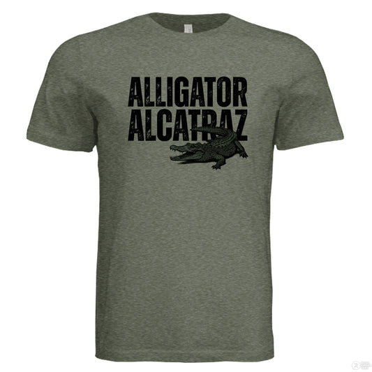Military Green Triblend - FRONT
